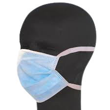MASQUE CHIRURGIEN 3 PLIES AVEC ÉLASTIQUE