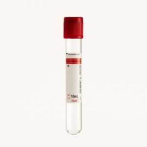 TUBE DE PRÉLÈVEMENT PLAIN ROUGE