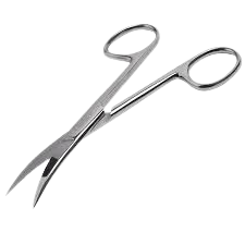 CISEAUX POINTUS COURBE