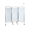 Paravent pliable pour hôpital, 1,8 mx 1,5 m  Bleu clair 3 volets