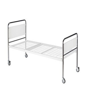 Lit d'hôpital avec roues