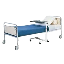 Lit d'hôpital avec roues